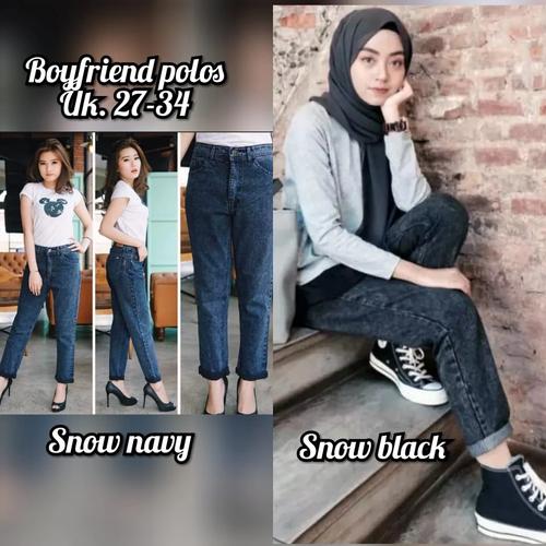 Jual celana boyfriend jeans wanita 