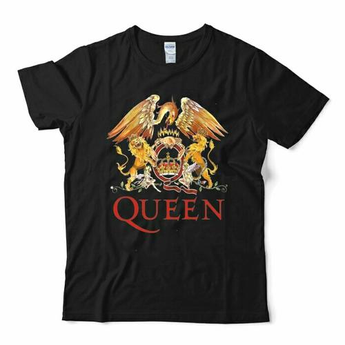Jual KAOS BAND QUEEN LOGO TSHIRT GILDAN 