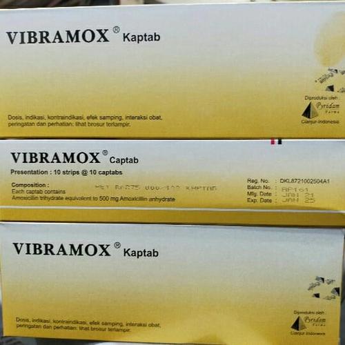 Vibramox Sirup Kering 60 Ml Manfaat Dan Indikasi Obat Dosis Efek Samping