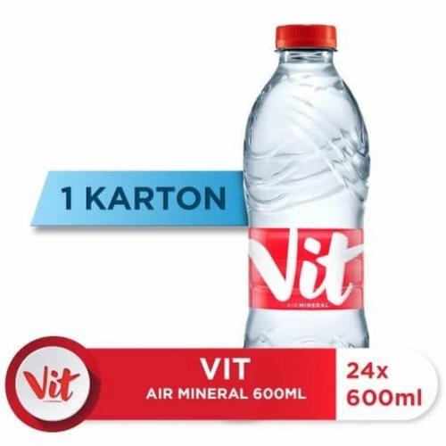 Foto Produk VIT air mineral 600ml isi 24botol dari Centraprint