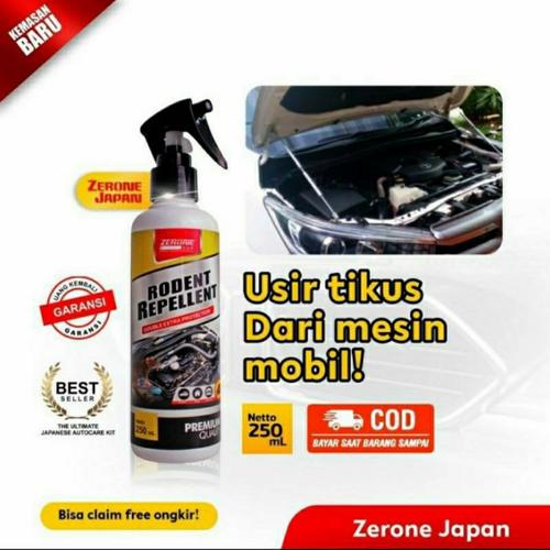 Foto Produk ZERONE RODENT REPELLENT PENGUSIR TIKUS DALAM MESIN MOBIL ZERONE JAPAN dari TOOL.OL Hardware