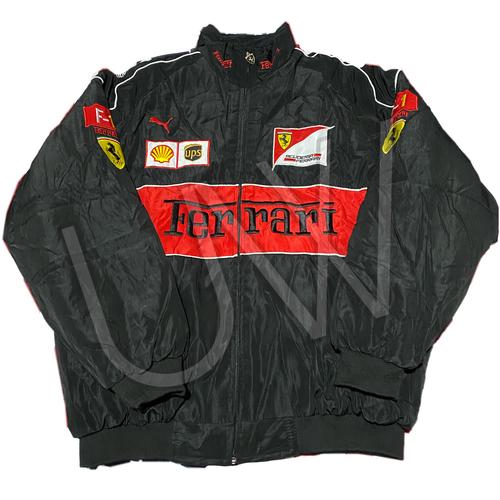 ferrari logo jacket