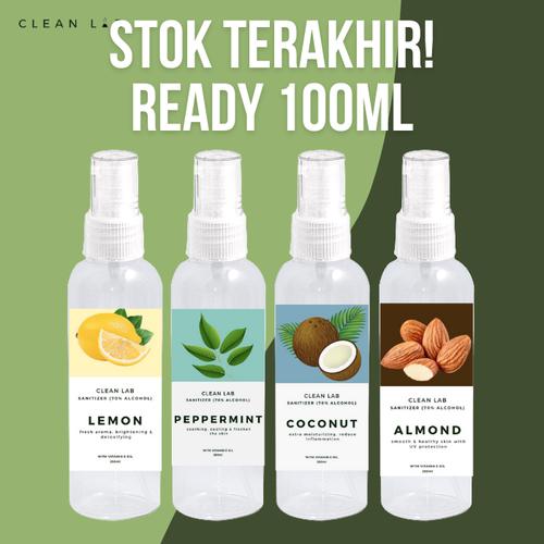 Foto Produk (100ml) CLEAN LAB Antiseptic Hand Sanitizer Spray Disinfectant dari Avengers Shop