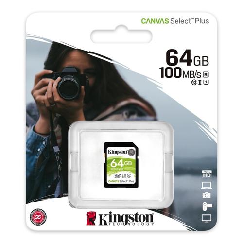 Gambar SD Card Kingston 64gb Canvas Select Plus 64 gb SDHC Class 10 Memory dari PojokITcom Pusat IT Comp undefined Tokopedia