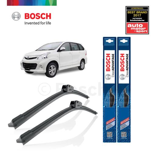 Foto Produk Wiper Mobil Frameless Avanza 2004-2012 Sepasang Bosch ClearAdvantage dari BOSCH Automotive