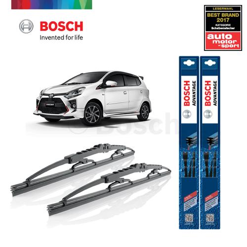 Foto Produk Wiper Mobil Toyota Agya Sepasang Bosch Advantage dari BOSCH Automotive