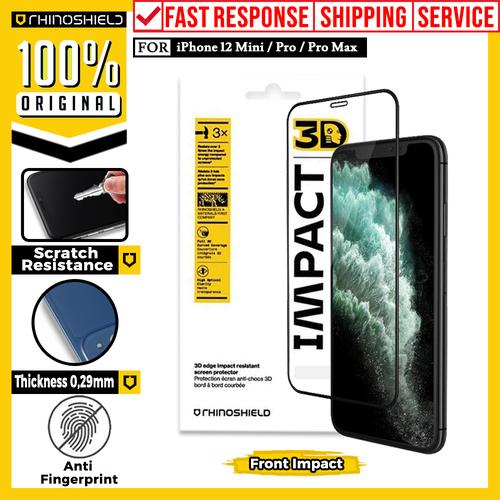 Foto Produk Screen Protector iPhone 12 Pro Max 12 Mini Rhinoshield 3D Impact Guard - 12 Pro Max, Back Screen dari Unicase Store