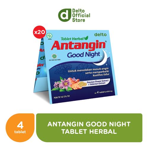Foto Produk Antangin Good Night Tablet Herbal (20 Strips isi 4 tab) dari Deltomed Store