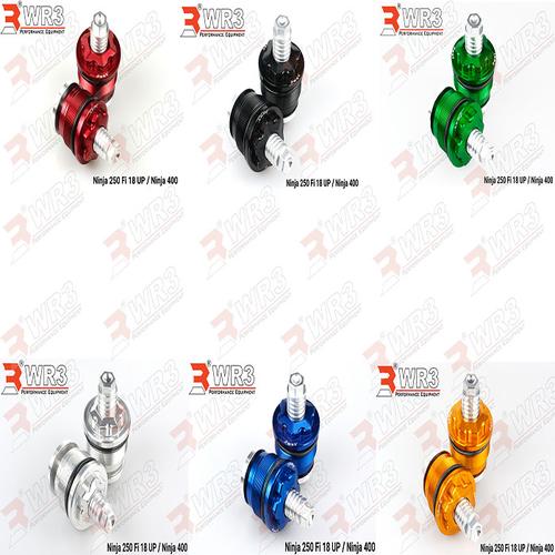 Gambar Preload Adjuster WR3 Kawasaki New Ninja 250 FI 2018 - Silver dari wr3_official Jakarta Barat Tokopedia