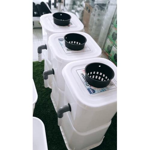Jual Box es krim untuk Dutch Bucket Hidroponic / Hidroponik Kota Surabaya Tritani Agri