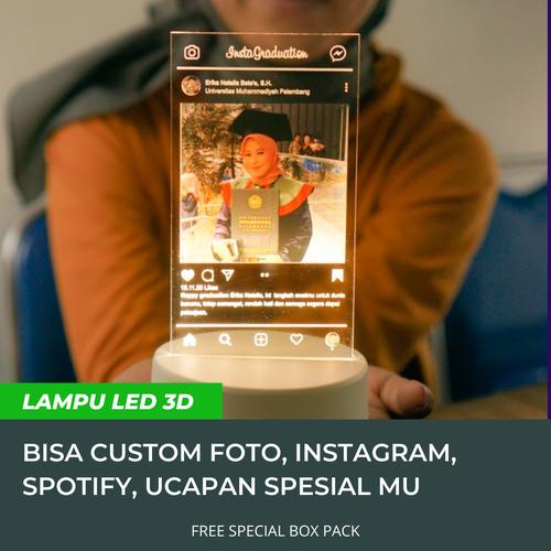 Foto Produk Plakat Lampu LED Custom Spotify Kado Unik - Instagram dari Kado Wisuda Jogja