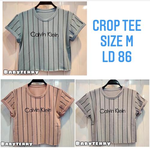 Jual Kaos Crop Top Wanita Lengan Pendek Baju Atasan Remaja Ukuran M Tebal Abu Abu Kota Surabaya Erikawai Shop Tokopedia