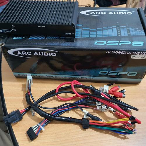 Jual ARC AUDIO DSP8 processor lengkap dus buku socket venom codia 