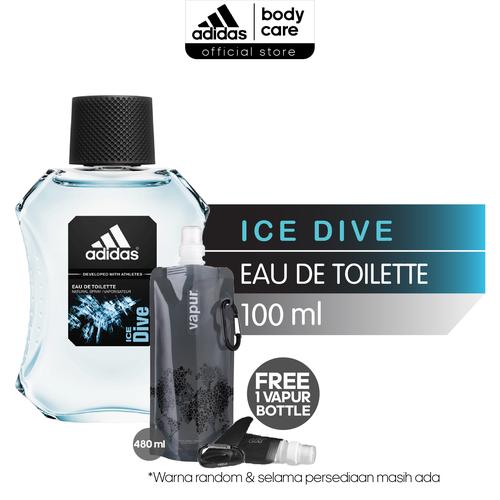 Foto Produk ADIDAS Ice Dive Eau De Toilette 100ml dari Adidas Body Care