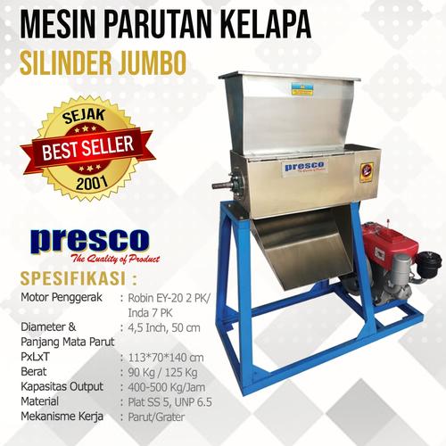Jual Parutan Kelapa Jumbo Mesin Parut Kelapa Type Silinder Jumbo - Kota ...
