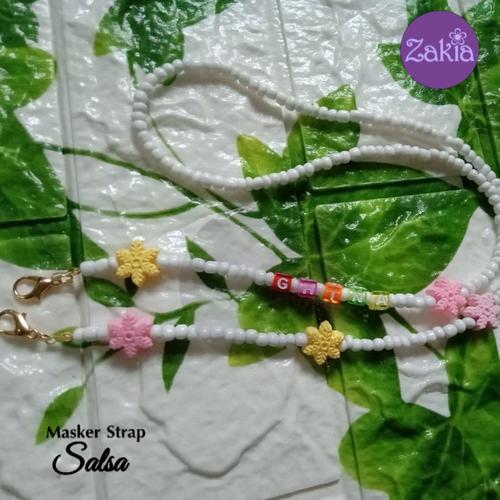 Foto Produk Strap Masker Anak Kalung Nama dari Kutique Craft