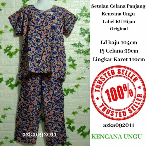 Foto Produk STELAN CELANA PANJANG MAMA KENCANA UNGU KUI dari Azka092011