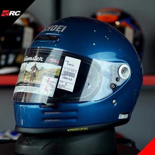 Jual Shoei Glamster Laguna Blue - M 