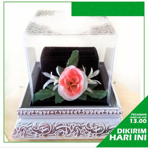 Foto Produk Kotak Hantaran Seserahan Tempat Cincin Frame - Putih dari Kotak Seserahan Dolpin