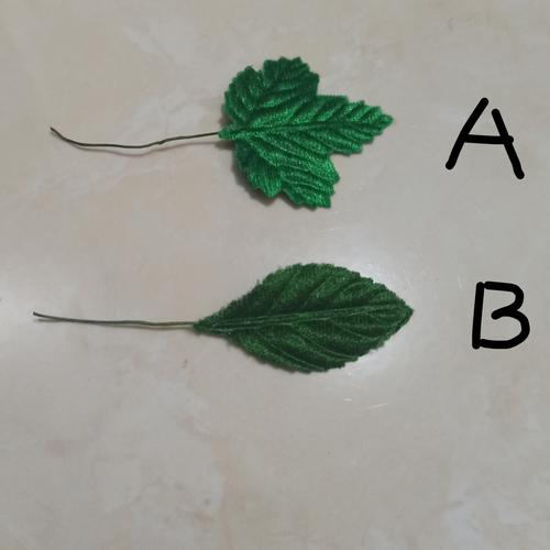 Jual Hiasan Daun Kain Kerajinan Tangan 5cm A Kab Tangerang Bulanstationery Tokopedia