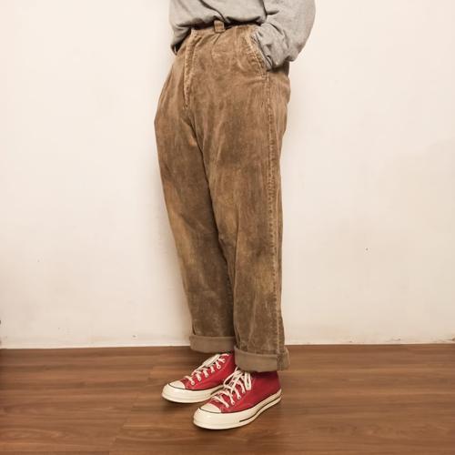 Jual Longpants Corduroy Brown 1 - Kota 