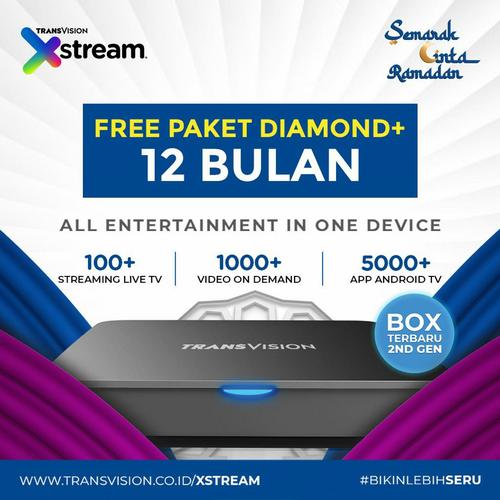 Promo TRANSVISION XSTREAM BOX - Jakarta Selatan - Transvision Official
