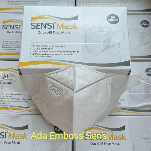Foto Produk Masker Sensi Duckbill 3ply Per Box Isi 50 pcs dari Parfum Preloved Original