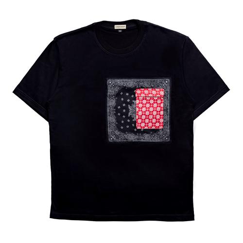 Gambar BANDANA PAISLEY X TRUNTUM BATIK TEE With Sketchy Black Vol. 2 dari Lohjinawhy Kab. Bantul Tokopedia