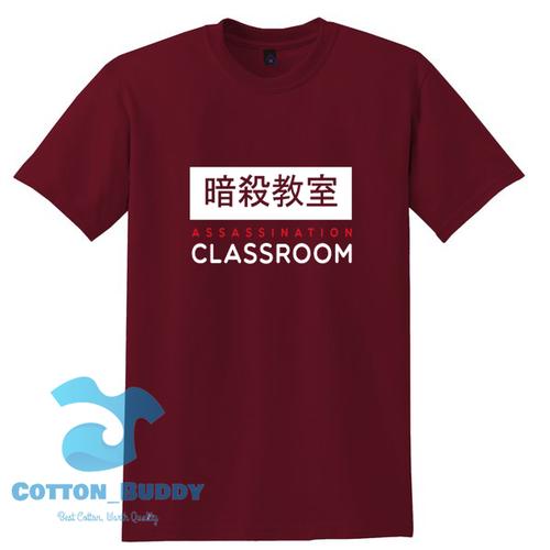 Jual KAOS TSHIRT ASSASSINATION CLASSROOM BAJU ANIME ASSASSINATION MODEL