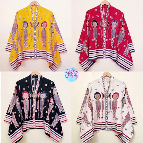 Foto Produk batwing blouse paris batik premium best seller dari Jivan Batik