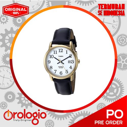 Jual Timex Men's Easy Reader Date Leather Strap Watch - T2H291 - Jakarta  Pusat - orologio | Tokopedia