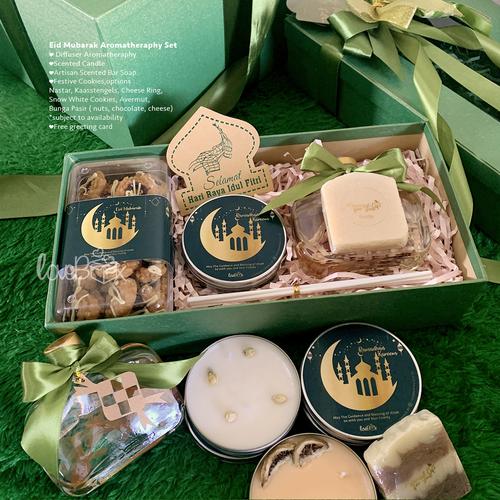 Foto Produk Gift Box Hampers Lebaran – Eid Mubarak Aromatherapy Set dari LoveBoxGiftBox