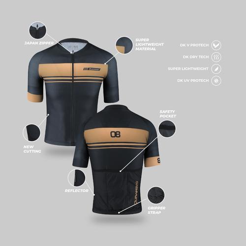Foto Produk Duraking Jersey Sepeda Medallion - XS dari Duraking Outdoor&Sports