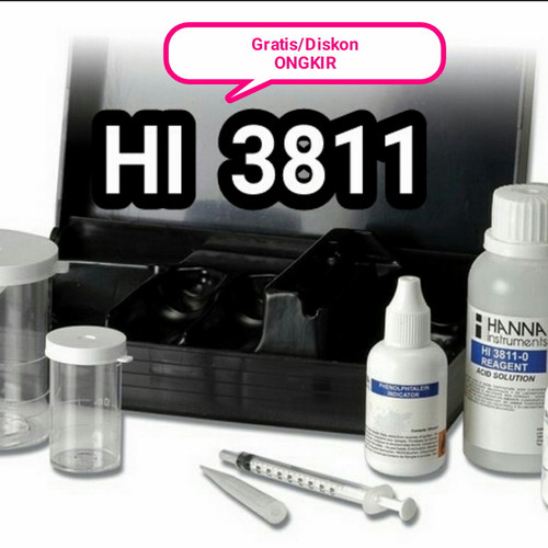 Gambar Hanna instruments HI-3811 Alkalinity test kit dari te nie undefined Tokopedia