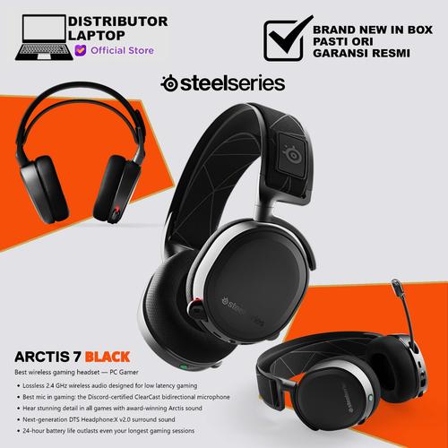 Jual Headset Steelseries Arctis 7 Black 