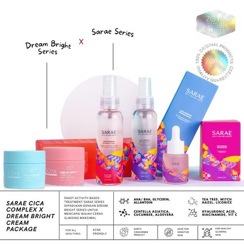 Gambar SARAE Cica Complex Package dari Zoya Cosmetics Official Kota Bandung Tokopedia