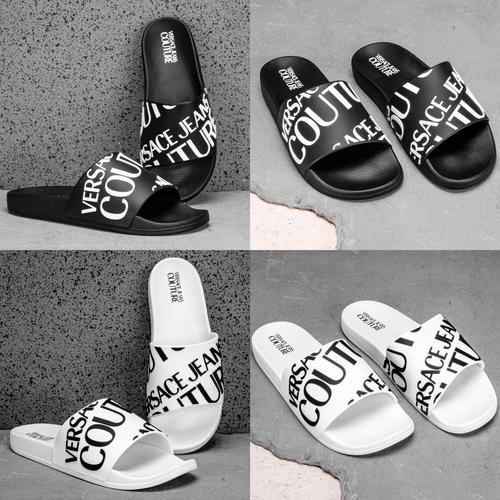Jual VERSACE JEANS COUTURE LOGO PRINT SLIDE ORIGINAL - Kota Bandung -  rinatjahjadi3 | Tokopedia