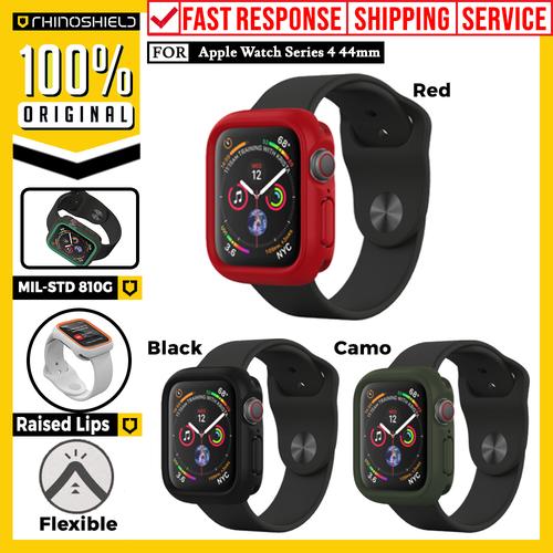 Foto Produk Case Apple Watch Series 4 44mm RhinoShield CrashGuard NX Bumper Casing - Black dari Unicase Store