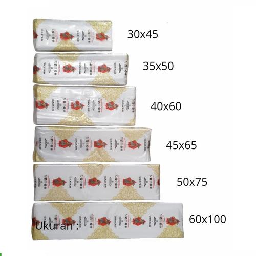 Foto Produk Kantong Plastik PP Bening Merk Wayang untuk Laundry Kiloan - 500 gram - 30 X 45 dari Wahana Serba Ada
