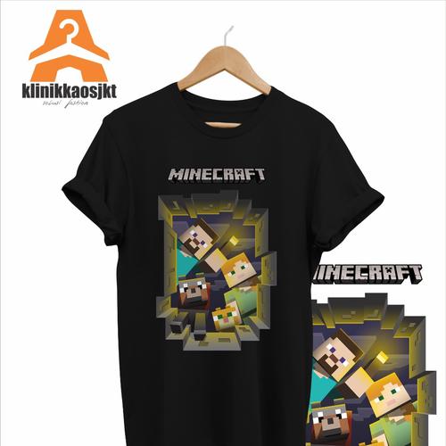 Jual KAOS - BAJU GAME MINECRAFT FAMILY 