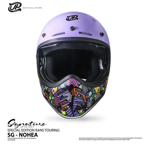 Promo Helm JP Retro Signature NOHEA/RANS Special Edition - Violet Doff ...