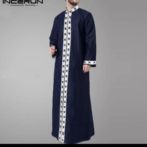 Foto Produk baju koko india kemeja kurta muslim jubah / qurta kaftan robe men dari Kuro-Shiro