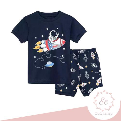 Gambar BAJU SETELAN ANAK LAKI-LAKI ASTRONOT UK 1-10 TAHUN - 3 TAHUN dari cellinee Jakarta Utara Tokopedia