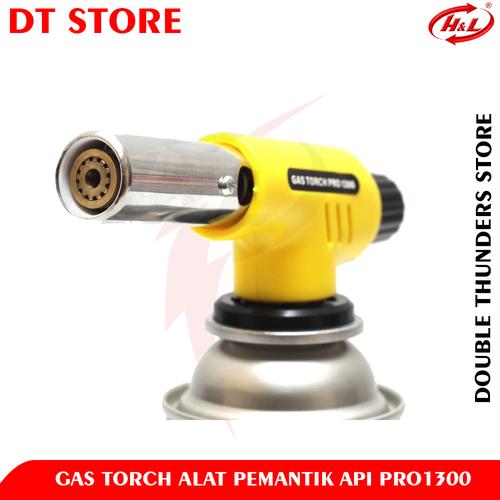 Promo HL Portable Gas Torch Pro 1300 / BBQ Blow Torch / Flame Gun BELI 1 Jakarta Pusat