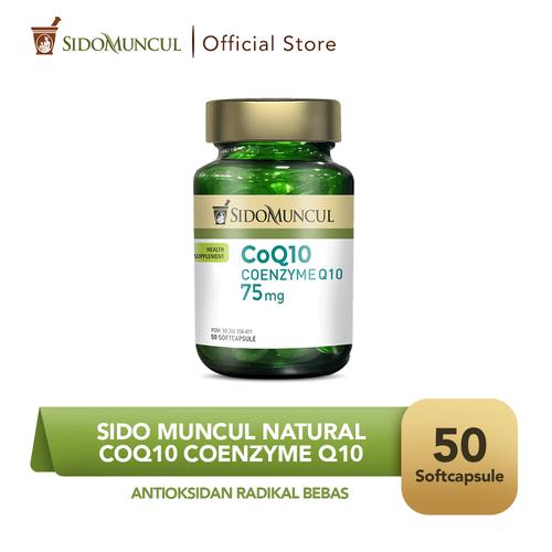 Gambar Sido Muncul CoQ10 Coenzyme Q10 Soft Capsule Antioksidan Radikal Bebas dari Sido Muncul Store  Tokopedia