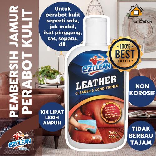 Promo Ezclean Leather Cleaner Pembersih Perabot Kulit Sofa Jok Mobil Tas Kab Malang Haibersih Tokopedia Promo Ezclean Leather Cleaner Pembersih, Best Leather Cleaner For Sofas