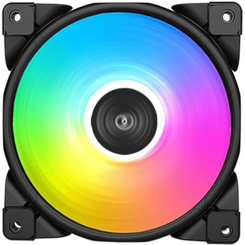 Foto Produk PAKET 6 UNIT Fan Casing PC Cooler FX-120-3 Dynamic Color 120mm dari Yoestore
