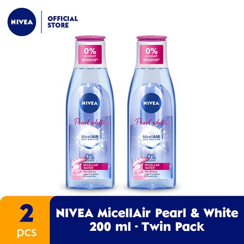 Foto Produk NIVEA Face Care Micellair Pearl & White 200ml - Twin Pack dari NIVEA Official