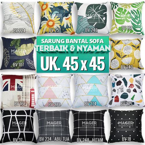 Foto Produk Sarung Bantal Sofa / Kursi - Uk. 45 x 45 dari Mager Homecraft