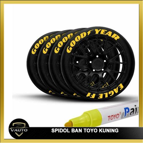 Foto Produk Spidol Ban TOYO Kuning / Paint Marker Toyo Yellwo High Quality dari vauto